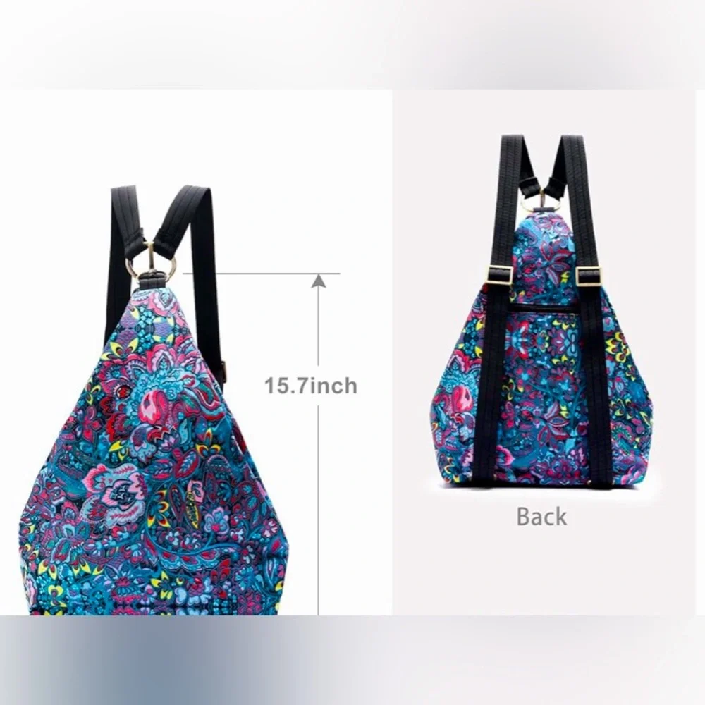- Like new! Black Butterfly Bohemian Backpack